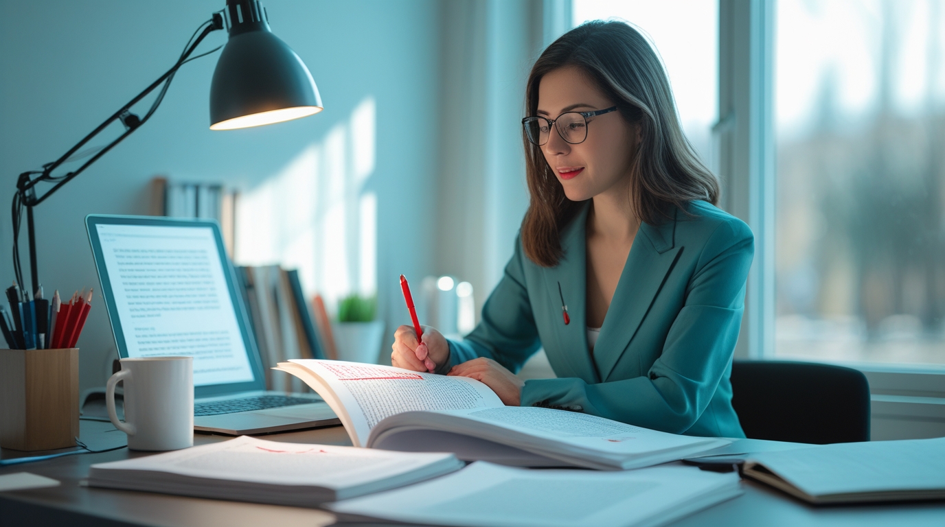 eBook writing and editing preview